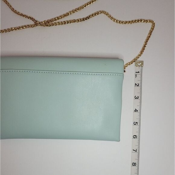 Street Level MINT Green Crossbody Clutch Purse - Picture 11 of 13